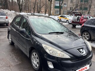 2010 Peugeot 308 I, чёрный, 580000 рублей, вид 2