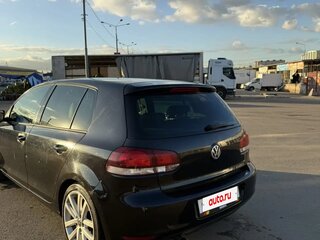 2010 Volkswagen Golf VI, чёрный, 750000 рублей, вид 3
