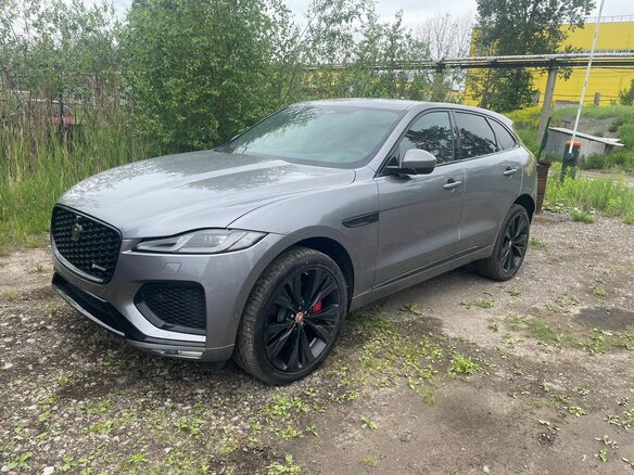 2020 Jaguar F-Pace I Рестайлинг, серый, 15200000 рублей - вид 1