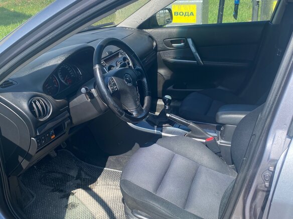 2005 Mazda 6 I (GG) Рестайлинг, серый, 660000 рублей - вид 7