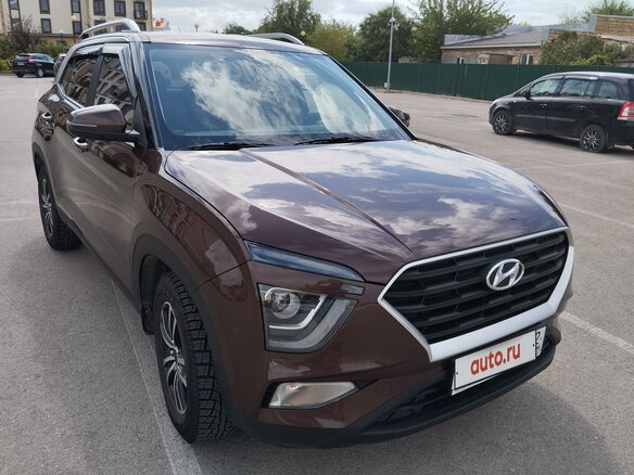2021 Hyundai Creta II, коричневый, 2140000 рублей - вид 12