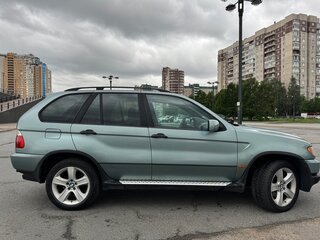 2002 BMW X5 3.0i I (E53), зелёный, 750000 рублей, вид 4