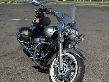 2007 Yamaha XVS1300, серебристый, 650000 рублей, вид 3