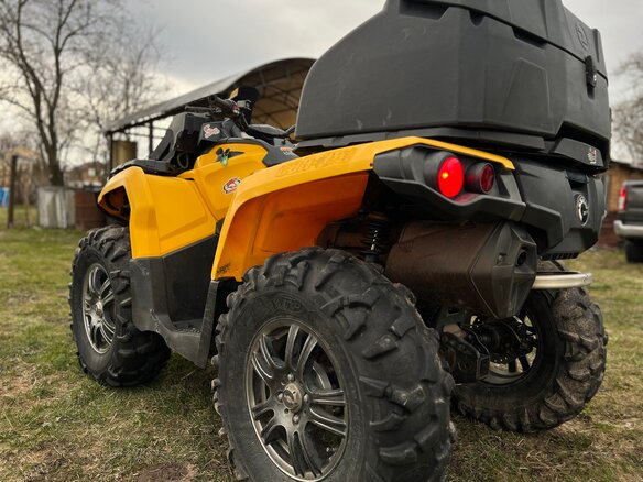 2013 BRP Can-Am Outlander 500, жёлтый, 790000 рублей - вид 6
