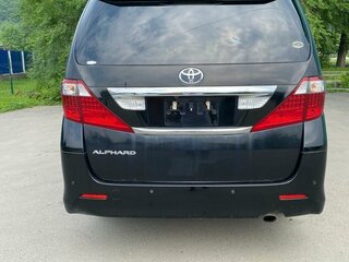 2009 Toyota Alphard II, чёрный, 1200000 рублей, вид 3