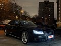 2015 Audi A8 Long III (D4) Рестайлинг, чёрный, 3850000 рублей - вид 3