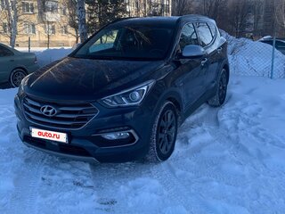 2016 Hyundai Santa Fe III Рестайлинг, синий, 2799000 рублей, вид 1