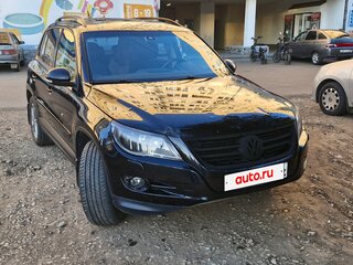 2011 Volkswagen Tiguan I, чёрный, 1200000 рублей, вид 1