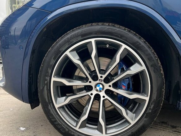 2019 BMW X4 30d II (G02), синий - вид 8