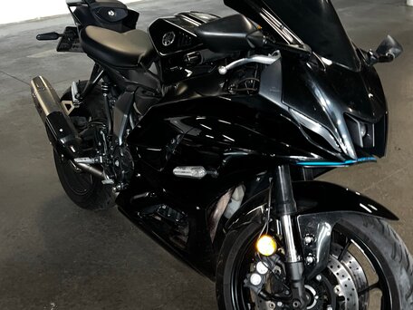 2022 Yamaha YZF-R7, чёрный, 970000 рублей, вид 3
