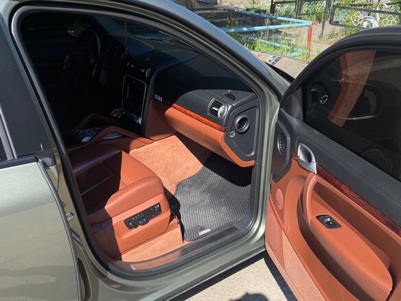2007 Porsche Cayenne S I Рестайлинг (957), зелёный, 1650000 рублей - вид 5