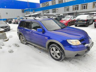 2006 Mitsubishi Outlander I, синий, 750000 рублей, вид 2