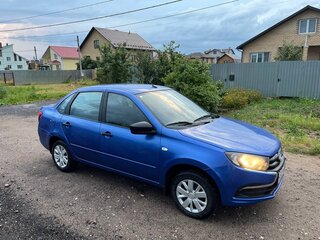 2020 Lada (ВАЗ) Granta I Рестайлинг, синий, 615000 рублей, вид 2