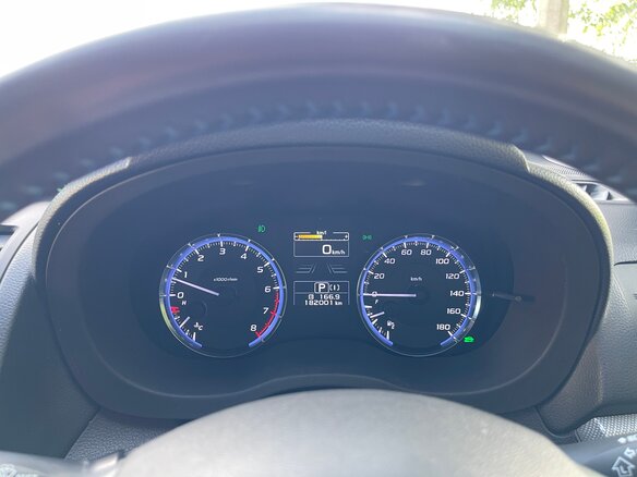 2014 Subaru Levorg I, серый, 1620000 рублей - вид 8