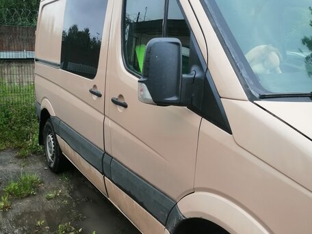2013 Volkswagen Crafter, бежевый, 1050000 рублей, вид 4