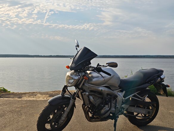 2004 Yamaha FZ6, серый, 380000 рублей