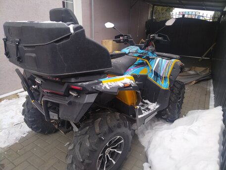 2019 Stels ATV-650 Guepard Trophy, жёлтый, 700000 рублей, вид 1