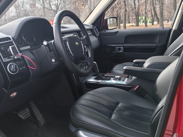 2007 Land Rover Range Rover III Рестайлинг, красный, 4500000 рублей - вид 4