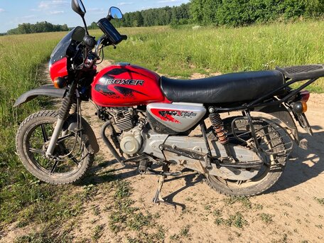 2020 Bajaj Boxer BM 125, красный, 60000 рублей, вид 2