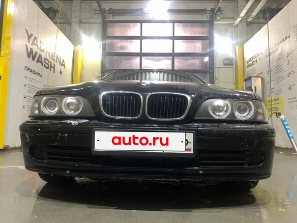 2003 BMW 5 серии 525i IV (E39) Рестайлинг, чёрный, 550000 рублей - вид 4