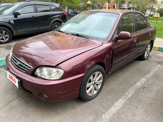 2007 Kia Spectra I Рестайлинг 2, красный, 250000 рублей, вид 1