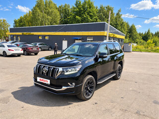 2019 Toyota Land Cruiser Prado 150 Series Рестайлинг 2, чёрный, 5600000 рублей, вид 1