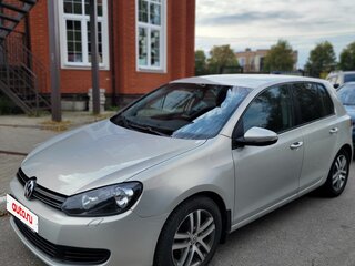 2011 Volkswagen Golf VI, серебристый, 660000 рублей, вид 3