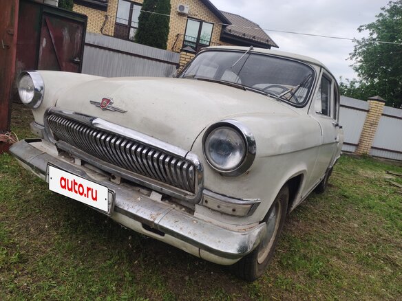 1956 ГАЗ 21 «Волга» 21Г, белый, 165000 рублей - вид 1