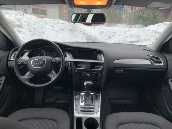 2014 Audi A4 IV (B8) Рестайлинг, коричневый, 1300000 рублей - вид 8