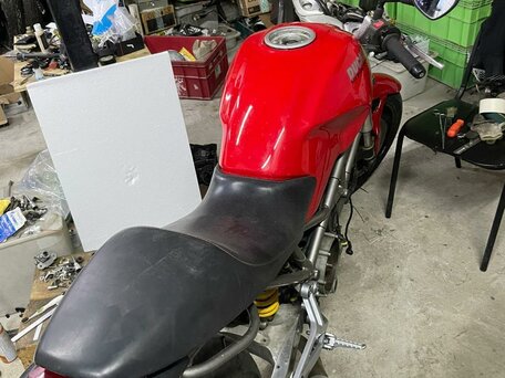 2002 Ducati Monster S4, красный, 400000 рублей, вид 5