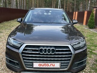 2016 Audi Q7 II (4M), коричневый, 4000000 рублей, вид 3