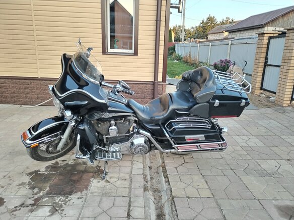 2003 Harley-Davidson Electra Glide, чёрный, 550000 рублей - вид 1