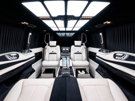 2025 Mercedes-Benz V-Класс Extra Long 300 d экстра длинный III (W447) Рестайлинг 2, чёрный, 41700000 рублей, вид 1