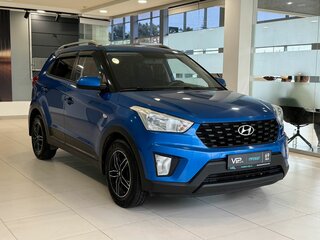 2020 Hyundai Creta I Рестайлинг, синий, 1847000 рублей, вид 3