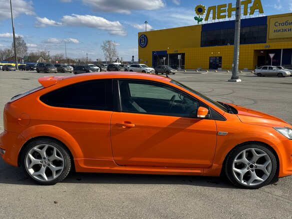 2008 Ford Focus ST II Рестайлинг, оранжевый, 689000 рублей - вид 10