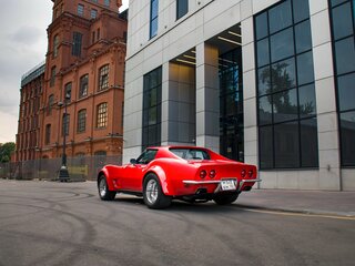 1970 Chevrolet Corvette C3, красный, 5400000 рублей, вид 3