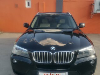 2013 BMW X3 28i xDrive II (F25), чёрный, 2050000 рублей, вид 1