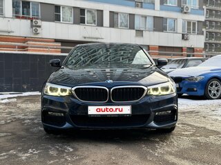 2017 BMW 5 серии 530d xDrive VII (G30/G31/G38), чёрный, 4090000 рублей, вид 3