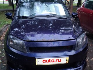 2012 Lada (ВАЗ) Granta I, синий, 310000 рублей, вид 3