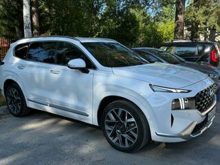 2021 Hyundai Santa Fe IV Рестайлинг, белый, 4050000 рублей, вид 3