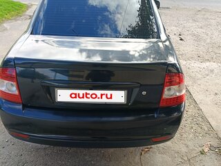 2012 Lada (ВАЗ) Priora I, чёрный, 430000 рублей, вид 4