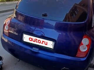 2004 Nissan Micra III (K12), синий, 410000 рублей, вид 2