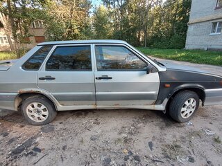 2005 Lada (ВАЗ) 2115, серебристый, 130000 рублей, вид 2