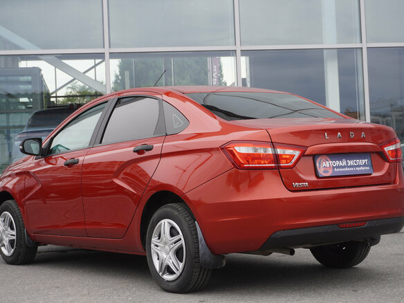 2021 Lada (ВАЗ) Vesta I, красный, 1009000 рублей - вид 6