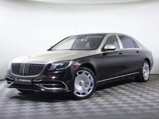 2019 Mercedes-Benz Maybach S-Класс 560 I (X222) Рестайлинг, бежевый, 13000000 рублей, вид 1
