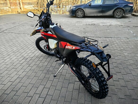 2026 Stels 250 Enduro, чёрный - вид 9