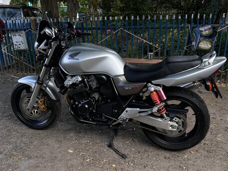 2002 Honda CB 400 Super Four, серый, 400000 рублей, вид 1