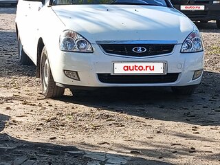 2009 Lada (ВАЗ) Priora I, белый, 355000 рублей, вид 1