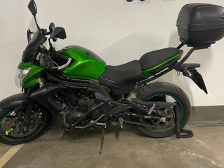 2014 Kawasaki ER-6N, зелёный, 685000 рублей, вид 5
