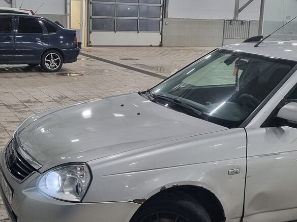 2012 Lada (ВАЗ) Priora I, серебристый, 410000 рублей - вид 6